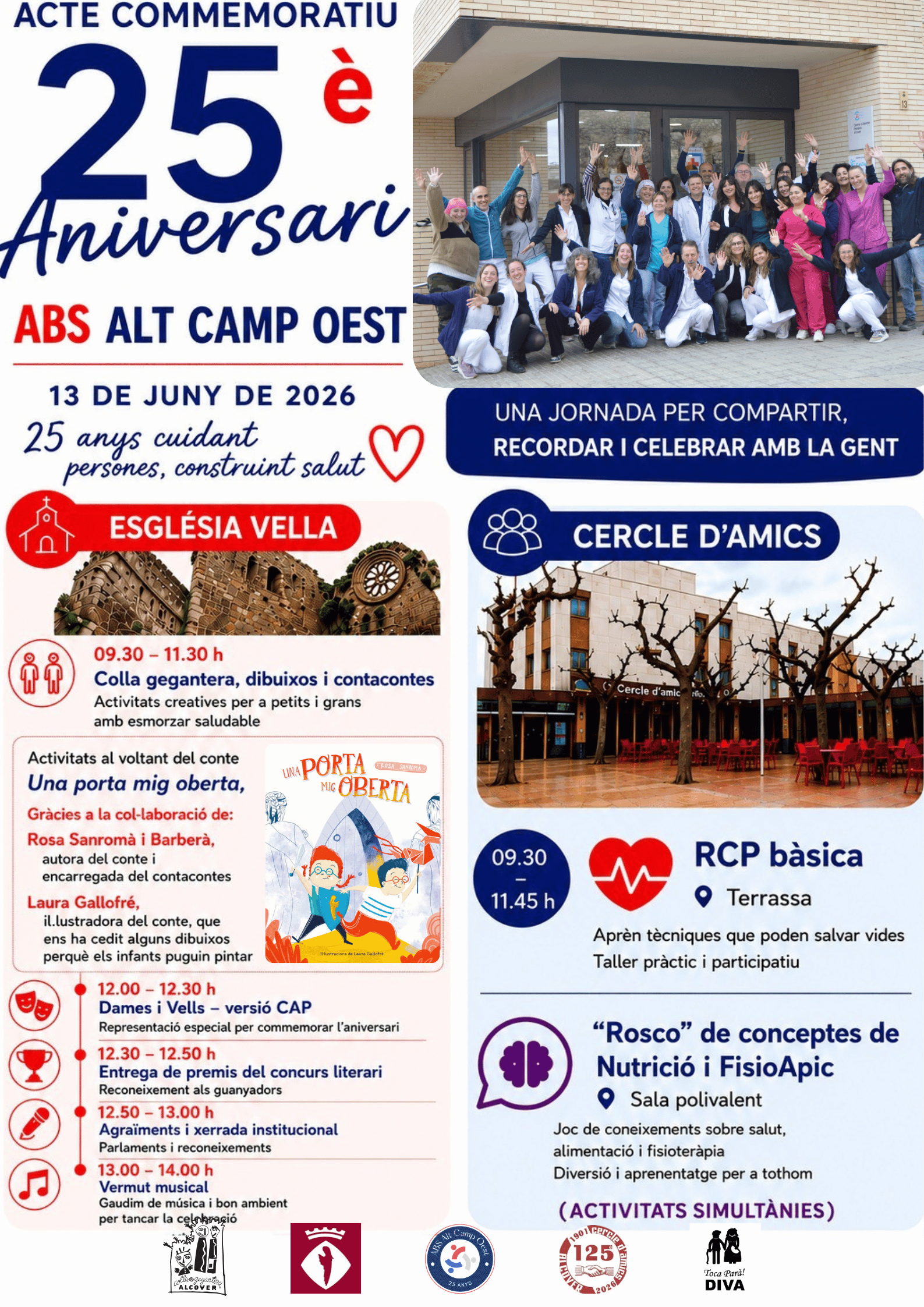 25 anys cuidant persones, construint salut
